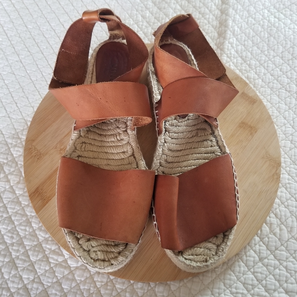 Vince | Elise Espadrille Leather Sandals